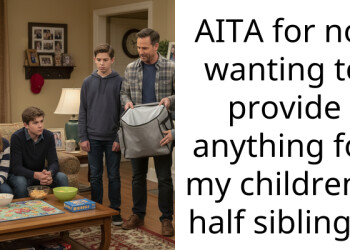 AITA for not wanting to provide anything for my children’s half siblings?