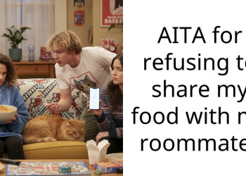 AITA for refusing to share my food with my roommate?