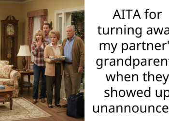 AITA for turning away my partner’s grandparents when they showed up unannounced?