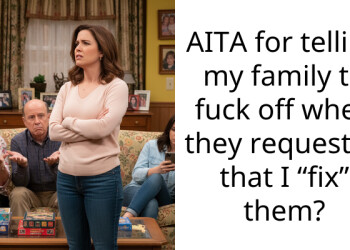 AITA for telling my family to f**k off when they requested that I “fix” them?