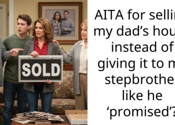 AITA for selling my dad’s house instead of giving it to my stepbrother like he ‘promised’?
