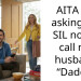 AITA for asking my SIL not to call my husband “Daddy”