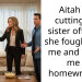 Aitah for cutting my sister off after she fought with me and called me a homewrecker
