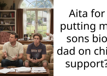 Aita for putting my sons bio dad on child support?