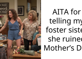 AITA for telling my foster sister she ruined Mother’s Day