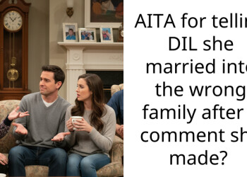 AITA for telling DIL she married into the wrong family after a comment she made?