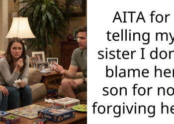 AITA for telling my sister I don’t blame her son for not forgiving her?