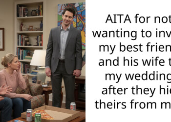 AITA for not wanting to invite my best friend and his wife to my wedding after they hid theirs from me?