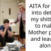 AITA for going into detail of my shitty day to make a Mother p**s off and leave me alone?