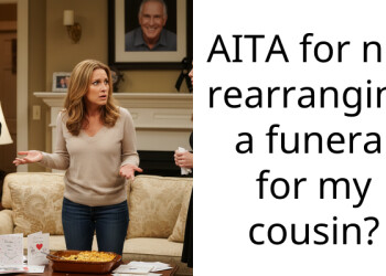AITA for not rearranging a funeral for my cousin?