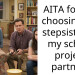 AITA for not choosing my stepsister as my school project partner?