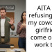 AITA for refusing to let my coworker’s girlfriend come on our work trip?
