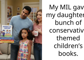 My MIL gave my daughter a bunch of conservative themed children’s books.