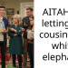 AITAH for letting my cousin play white elephant?
