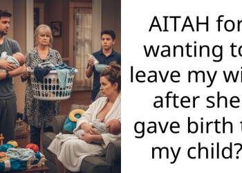 AITAH for wanting to leave my wife after she gave birth to my child?