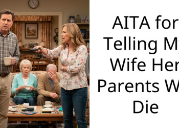 AITA for Telling My Wife Her Parents Will Die