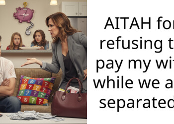 AITAH for refusing to pay my wife while we are separated?