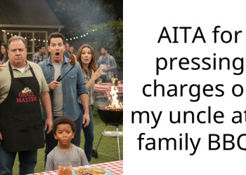AITA for pressing charges on my uncle at a family BBQ?