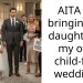 AITA for bringing my daughter to my own child-free wedding?