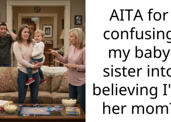 AITA for confusing my baby sister into believing I’m her mom?