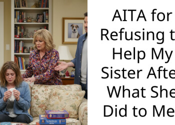 AITA for Refusing to Help My Sister After What She Did to Me?