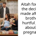 Aitah for after the decision I made after my brother’s hurtful jokes about my pregnancy?