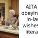 AITA for obeying my in-law’s wishes too literally?