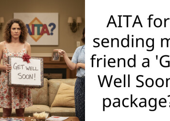 AITA for sending my friend a ‘Get Well Soon’ package?