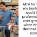 AITA for telling my boyfriend I would have preferred lunch over groceries when his card declined at the store?
