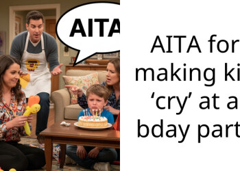 AITA for making kid ‘cry’ at a bday party