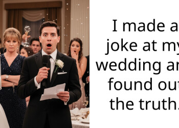 I made a joke at my wedding and found out the truth.