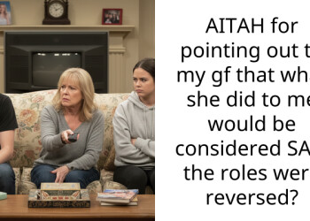 AITAH for pointing out to my gf that what she did to me would be considered SA if the roles were reversed?