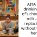 AITA for drinking my gf’s chocolate milk and replacing it without telling her?