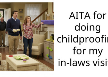 AITA for doing childproofing for my in-laws visit?