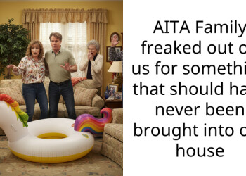 AITA Family freaked out on us for something that should have never been brought into our house
