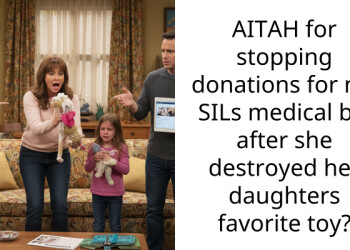 AITAH for stopping donations for my SILs medical bill after she destroyed her daughters favorite toy?