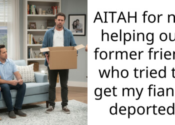 AITAH for not helping our former friend who tried to get my fiancé deported
