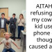 AITAH for refusing to let my coworker kid use my phone even though it caused a scene