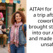 AITAH for soloing a trip after my coworkers brought strangers into our Airbnb and made me feel unsafe?