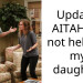 Update: AITAH for not helping my daughter