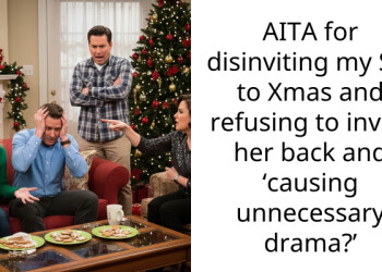 AITA for disinviting my SIL to Xmas and refusing to invite her back and ‘causing unnecessary drama?’