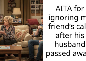 AITA for ignoring my friend’s calls after his husband pa*sed away?