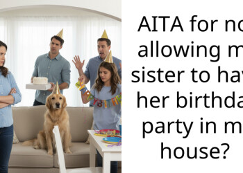 AITA for not allowing my sister to have her birthday party in my house?