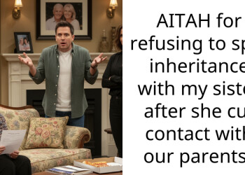 AITAH for refusing to split inheritance with my sister after she cut contact with our parents?