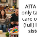 AITA for only taking care of my (full) little sister