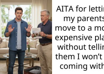 AITA for letting my parents move to a more expensive place without telling them I won’t be coming with?