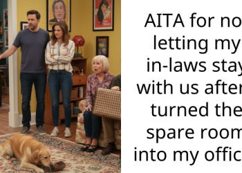 AITA for not letting my in-laws stay with us after I turned the spare room into my office?