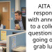 AITA for responding with annoyance to a colleague questioning my going out to grab lunch?