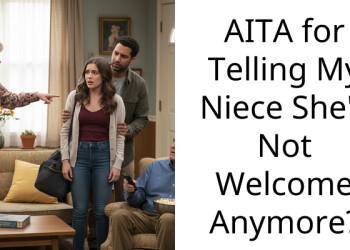AITA for Telling My Niece She’s Not Welcome Anymore?