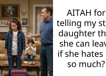 AITAH for telling my step daughter that she can leave if she hates us so much?